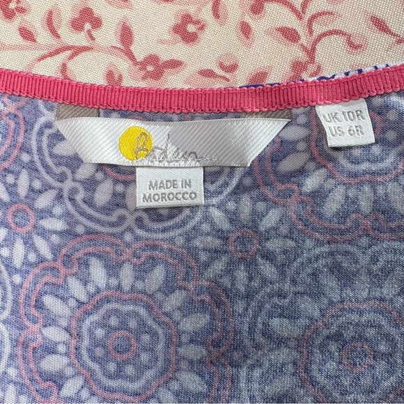 Boden Medallion Pattern Midi Dress - Picture 2 of 9